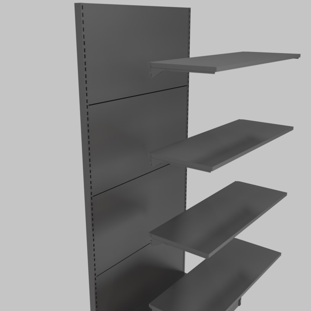 Four-shelf shelving unit - Image 3