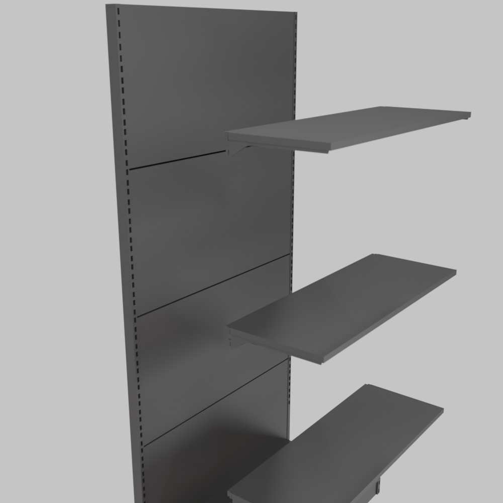 Shelf unit with 3 shelves - Image 2