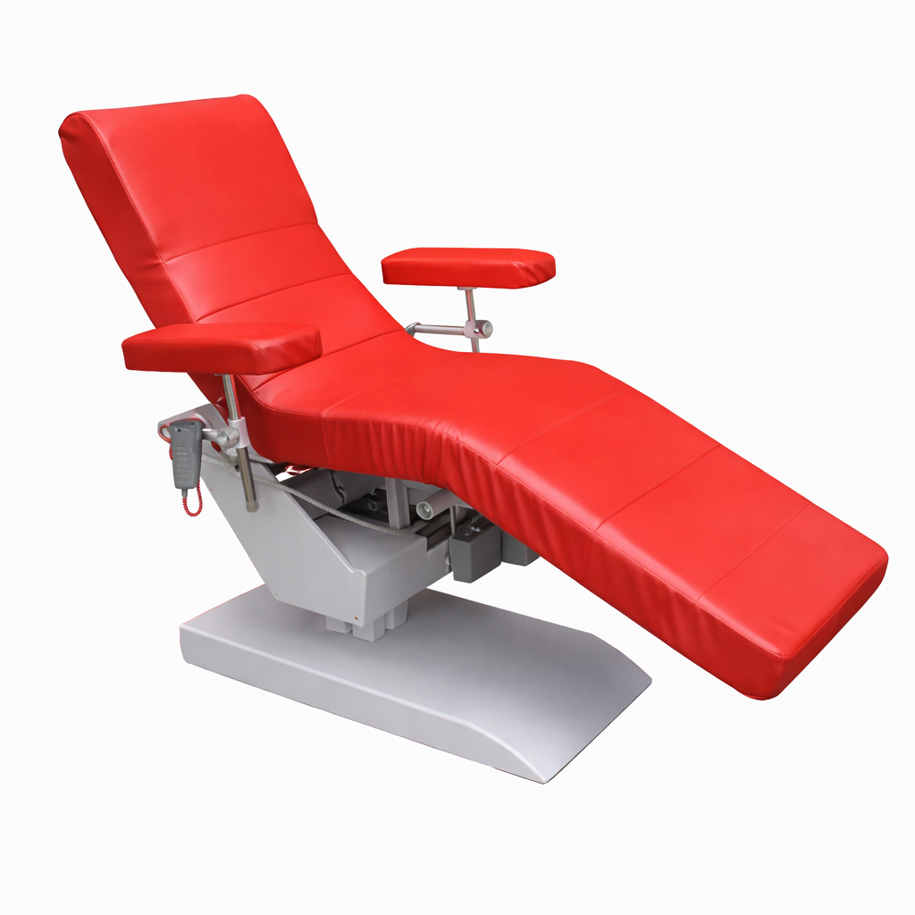 Electric sorption chair VR-E with electric height adjustment for dialysis and medical procedures