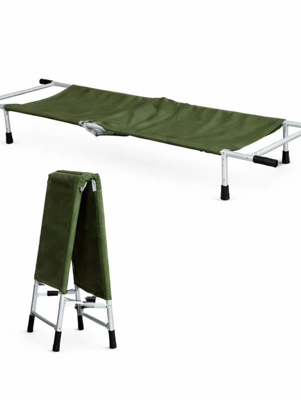NS-1 folding emergency medical stretcher with removable fabric cover