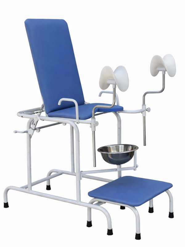 KG-2M gynecological examination chair with adjustable seat and leg supports